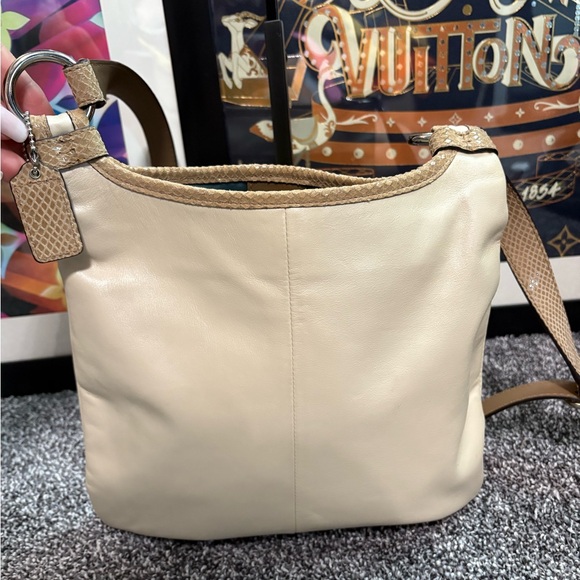 Coach Tan Crossbody Bag with Adjustable Strap - Picture 12 of 13